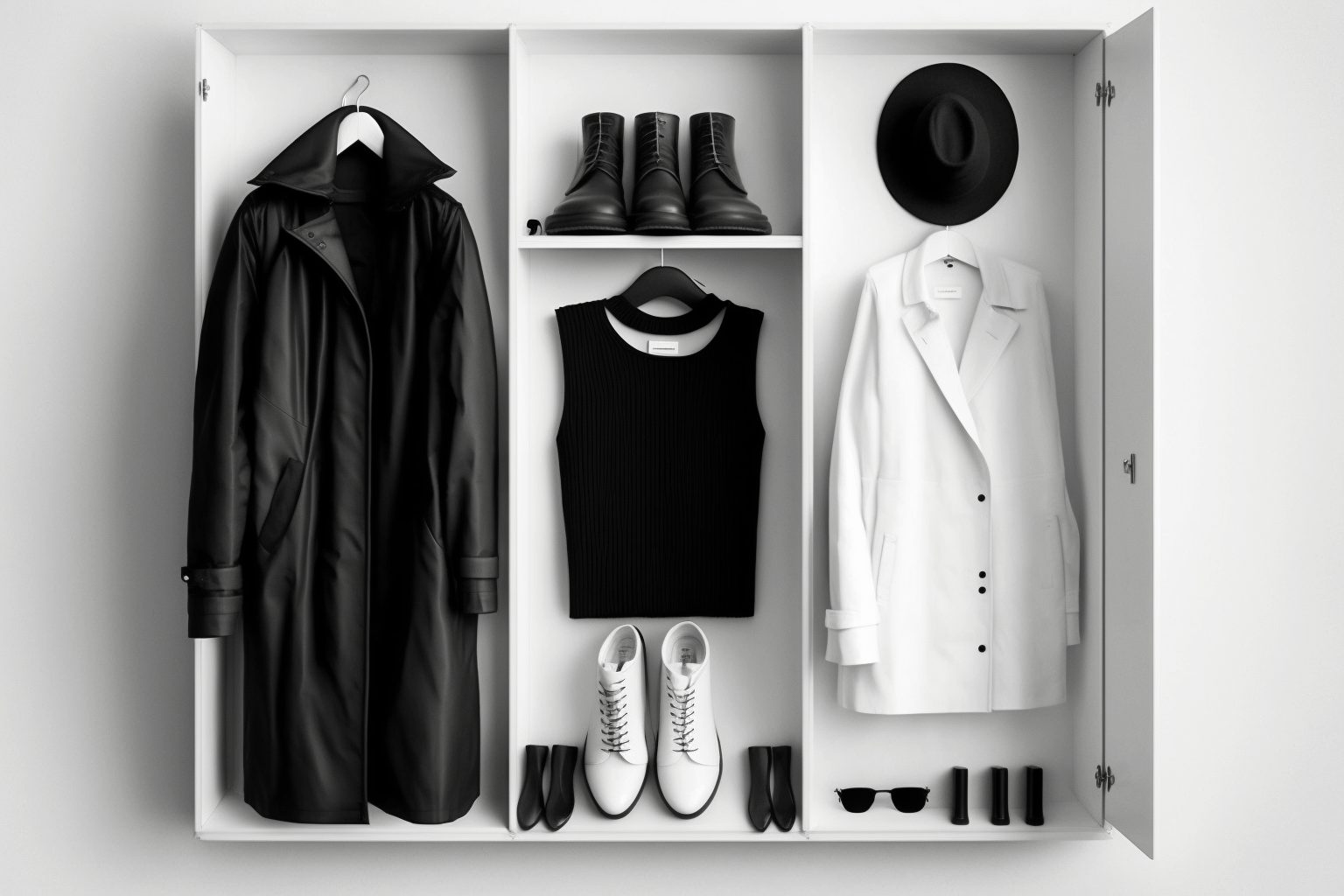 minimalist wardrob